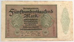 GERMANY 500000 MARK 1923 #alb066 0535 - 500.000 Mark