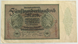 GERMANY 500000 MARK 1923 #alb066 0521 - 500.000 Mark