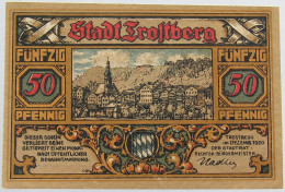 GERMANY 50 PFENNIG TROSTBERG 1920 #alb003 0231 - Sonstige & Ohne Zuordnung