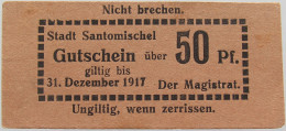 GERMANY 50 PFENNIG SANTOMISCHEL #alb002 0127 - Autres & Non Classés