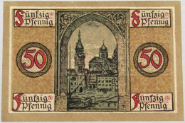 GERMANY 50 PFENNIG PASSAU 1918 #alb003 0303 - Andere & Zonder Classificatie