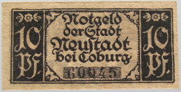 GERMANY 50 PFENNIG NEUSTADT 1920 #alb003 0315 - Sonstige & Ohne Zuordnung