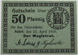 GERMANY 50 PFENNIG NAKEL 1919 #alb002 0041 - Autres & Non Classés