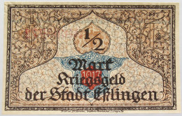 GERMANY 50 PFENNIG ESSLINGEN 1921 #alb002 0255 - Otros & Sin Clasificación