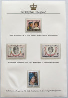 GREAT BRITAIN STAMPS, STATIONERY ROYAL FAMILY ANNA,DIANA,ELISABETH #alb006 0037 - Other & Unclassified