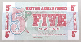 GREAT BRITAIN 5 PENCE BRITISH ARMED FORCES TOP #alb049 0097 - Forze Armate Britanniche & Docuementi Speciali