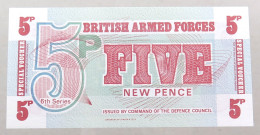 GREAT BRITAIN 5 PENCE BRITISH ARMED FORCES TOP #alb049 0091 - British Armed Forces & Special Vouchers