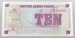 GREAT BRITAIN 10 PENCE BRITISH ARMED FORCES TOP #alb049 0139 - British Troepen & Speciale Documenten