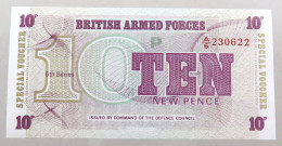 GREAT BRITAIN 10 PENCE BRITISH ARMED FORCES TOP #alb049 0147 - British Troepen & Speciale Documenten