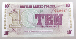 GREAT BRITAIN 10 PENCE BRITISH ARMED FORCES TOP #alb049 0135 - Fuerzas Armadas Británicas & Recibos Especiales