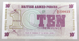 GREAT BRITAIN 10 PENCE BRITISH ARMED FORCES TOP #alb049 0145 - Forze Armate Britanniche & Docuementi Speciali