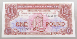 GREAT BRITAIN 1 POUND BRITISH ARMED FORCES TOP #alb049 0197 - British Armed Forces & Special Vouchers