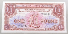 GREAT BRITAIN 1 POUND BRITISH ARMED FORCES TOP #alb049 0199 - Forze Armate Britanniche & Docuementi Speciali