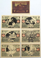 GERMANY NOTGELD MEISSENFELS 7 NOTES #alb011 0095 - Sonstige & Ohne Zuordnung