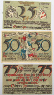 GERMANY NOTGELD LOT 25 50 75 PFENNIG AMMERGAU #alb011 0011 - Andere & Zonder Classificatie