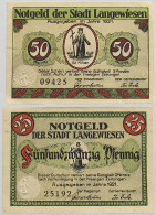 GERMANY NOTGELD LANGEWIESEN #alb010 0117 - Altri & Non Classificati