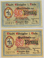 GERMANY NOTGELD KONIGSEE #alb010 0119 - Autres & Non Classés