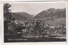 D7220) REUTTE In Tirol Mit Lechtaler Alpen - Häuser Kirche Usw. ALT 1939 - Reutte