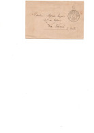 LETTRE EN FRANCHISE OBLITERATION CAD MORTAGNE SUR SEVRE  ANNEE 1896 - Fictifs