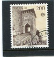 SAN MARINO - 1978  200 L   EUROPA  FINE USED - Used Stamps
