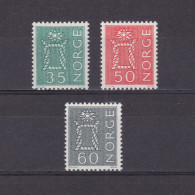 NORWAY 1962, Mi# 482-484, Boatswain's Knot, MLH/MNH - Ungebraucht