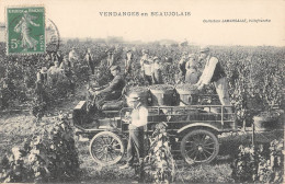 CPA 71 LES VENDANGES EN BEAUJOLAIS - Sonstige & Ohne Zuordnung