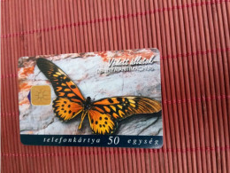 Buterfley Phonecard Used - Ungarn