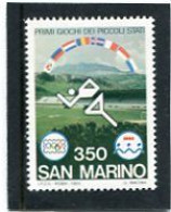 SAN MARINO - 1985   350 L  GAMES  MINT NH - Unused Stamps