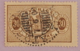 SUEDE SERVICE YT 9 OBLITERE ANNÉES 1881/1896 - Dienstzegels