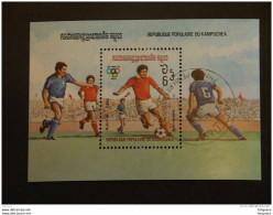 Kampuchea 1983 Jeux Olympiques De Los Angeles 1984 Yv Bloc 35 O - Kampuchea