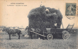 CPA / AGRICULTURE / SCENE CHAMPETRE / LA MOISSON / LA MISE EN MEULE - Cultures