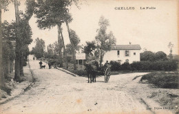 Chelles * Route Faubourg Quartier La Folie * Attelage - Chelles