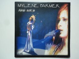 Mylene Farmer Cd Single Ainsi Soit Je Live - Other - French Music
