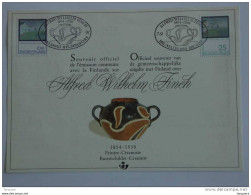 België Belgique Belgium - Finland 1991 Herdenkingskaart  Carte Souvenir Alfred Wilheilm Finch  Côte 160 € 2417HK - Souvenir Cards - Joint Issues [HK]