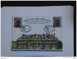 België Belgique Belgium Luxembourg Lëtzebuerg 1996 Herdenkingskaart Carte Souvenir Théo Van Rysselberghe Peintre 2627HK - Erinnerungskarten – Gemeinschaftsausgaben [HK]