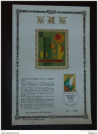 Belgie Belgique Belgium 1976 VVK Vlaams Ekonomisch Verbond HK CS Zijde Soie COB 1799 Sony Stamps - Herdenkingskaarten - Gezamelijke Uitgaven [HK]
