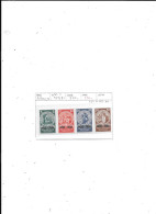 ALLEMAGNE N° 479/82 ** ET * - 1922-1923 Lokalausgaben