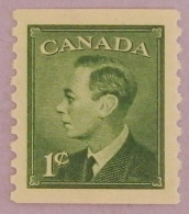 CANADA YT 236aA NEUF**MNH "GEORGE VI" ANNÉES 1949/1951 DENTELE VERTICALE  9.5 - Neufs