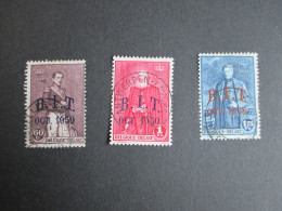 305/7 - B.I.T. - Reeks Met Centrale Stempels - OCB € 30 - Used Stamps