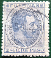 Espagne > Colonies Et Dépendances > Philipines  King Alfonso XIII Surchargé RECARGO DE CONSUMOS - Philippines