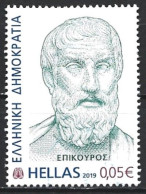 Greece 2019. Scott #2878 (U) Epicurus (341-270 B.C.), Philosopher - Oblitérés