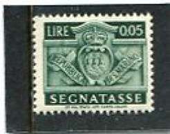 SAN MARINO - 1945   POSTAGE DUE   5c  MINT NH - Impuestos