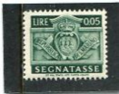 SAN MARINO - 1945   POSTAGE DUE   5c  MINT NH - Timbres-taxe