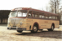 Bussing 6000T  (1952)  Autobus Classique  - Carrosserie: Emmelmann  - PHOTO 15x10cms - Bus & Autocars