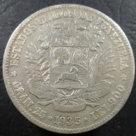 Venezuela - 5 Bolivares 1935 - Y# 24.2 - Venezuela