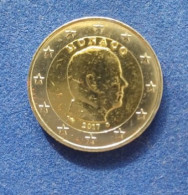 COIN MONACO 2 EURO 2017 PRINCIPE ALBERTO II ISSUE 10 ISSUED 1383528 - Monaco