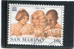 SAN MARINO - 1976  180 L   UNESCO  FINE USED - Gebruikt