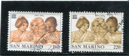 SAN MARINO - 1976   UNESCO   SET  FINE USED - Usati