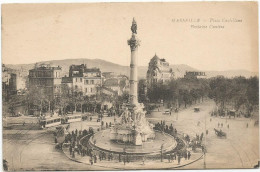 CPA  Marseille Place Castellane - Castellane, Prado, Menpenti, Rouet