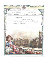 Télégramme Illustre   Royaume De Belgique Bruxelles 1939 - Telegramme
